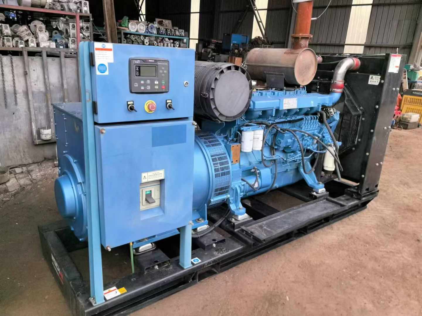 呼兰500kW 柴油发电机组可带动设备功率的计算公式是什么？